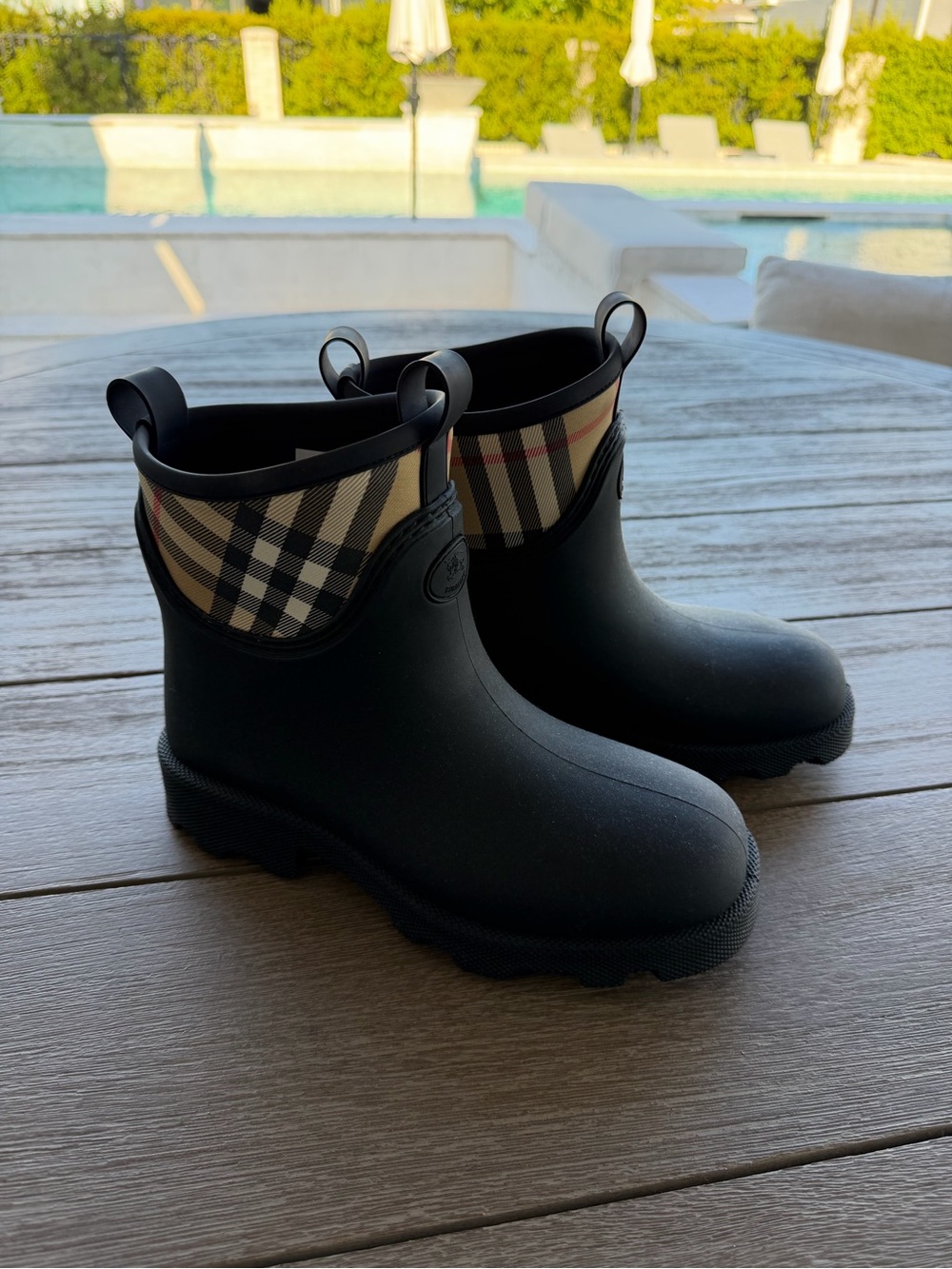 Burberry Marsh Stamp Rainboot